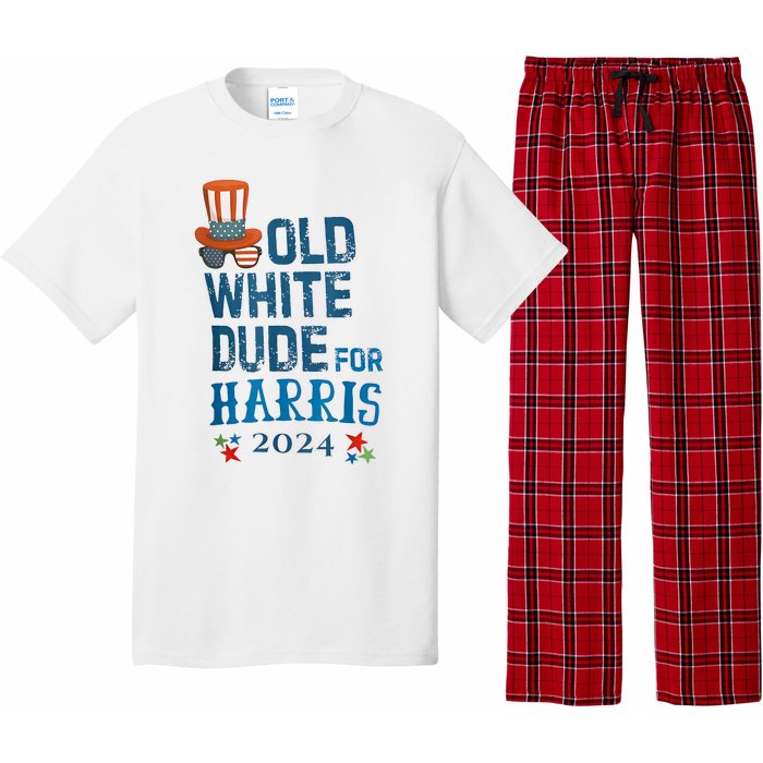 Old White Dude For Kamalaharris President 2024 Pajama Set