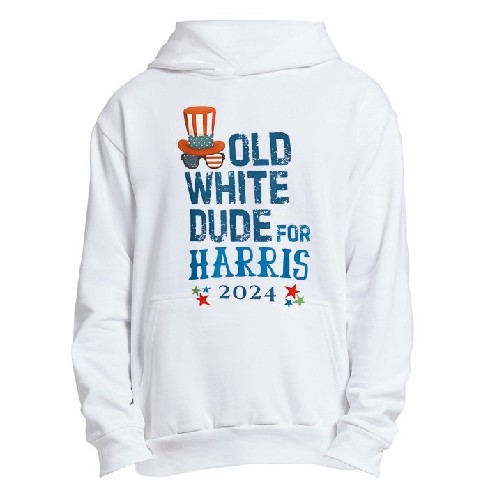 Old White Dude For Kamalaharris President 2024 Urban Pullover Hoodie