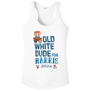 Old White Dude For Kamalaharris President 2024 Ladies PosiCharge Competitor Racerback Tank