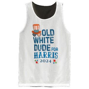 Old White Dude For Kamalaharris President 2024 Mesh Reversible Basketball Jersey Tank