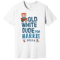 Old White Dude For Kamalaharris President 2024 Premium T-Shirt