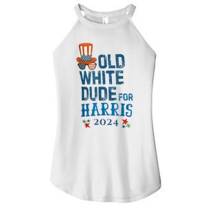 Old White Dude For Kamalaharris President 2024 Women's Perfect Tri Rocker Tank