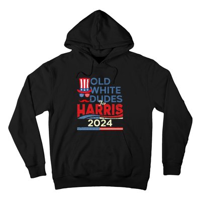 Old White Dude For Kamala Harris First Female President Hoodie