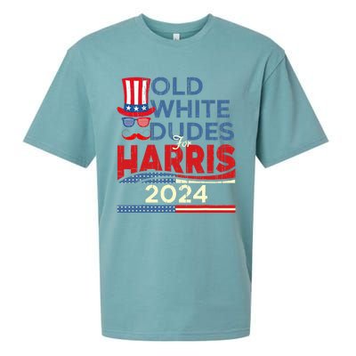 Old White Dude For Kamala Harris First Female President Sueded Cloud Jersey T-Shirt