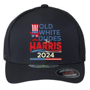 Old White Dude For Kamalaharris First Female President Flexfit Unipanel Trucker Cap