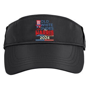 Old White Dude For Kamalaharris First Female President Adult Drive Performance Visor