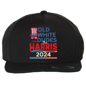 Old White Dude For Kamalaharris First Female President Wool Snapback Cap