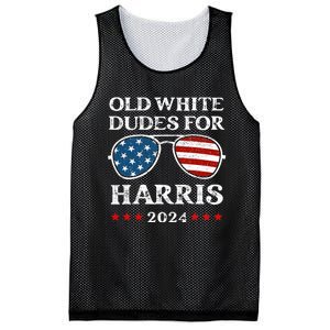 Old White Dudes For Harris Sunglasses Dad Papa For Kamala Mesh Reversible Basketball Jersey Tank