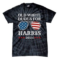 Old White Dudes For Harris Sunglasses Dad Papa For Kamala Tie-Dye T-Shirt