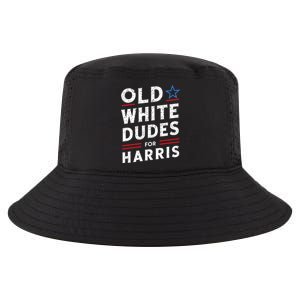 Old White Dudes For Harris Kamala 2024 Cool Comfort Performance Bucket Hat