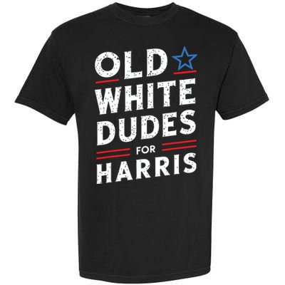 Old White Dudes For Harris Kamala 2024 Garment-Dyed Heavyweight T-Shirt