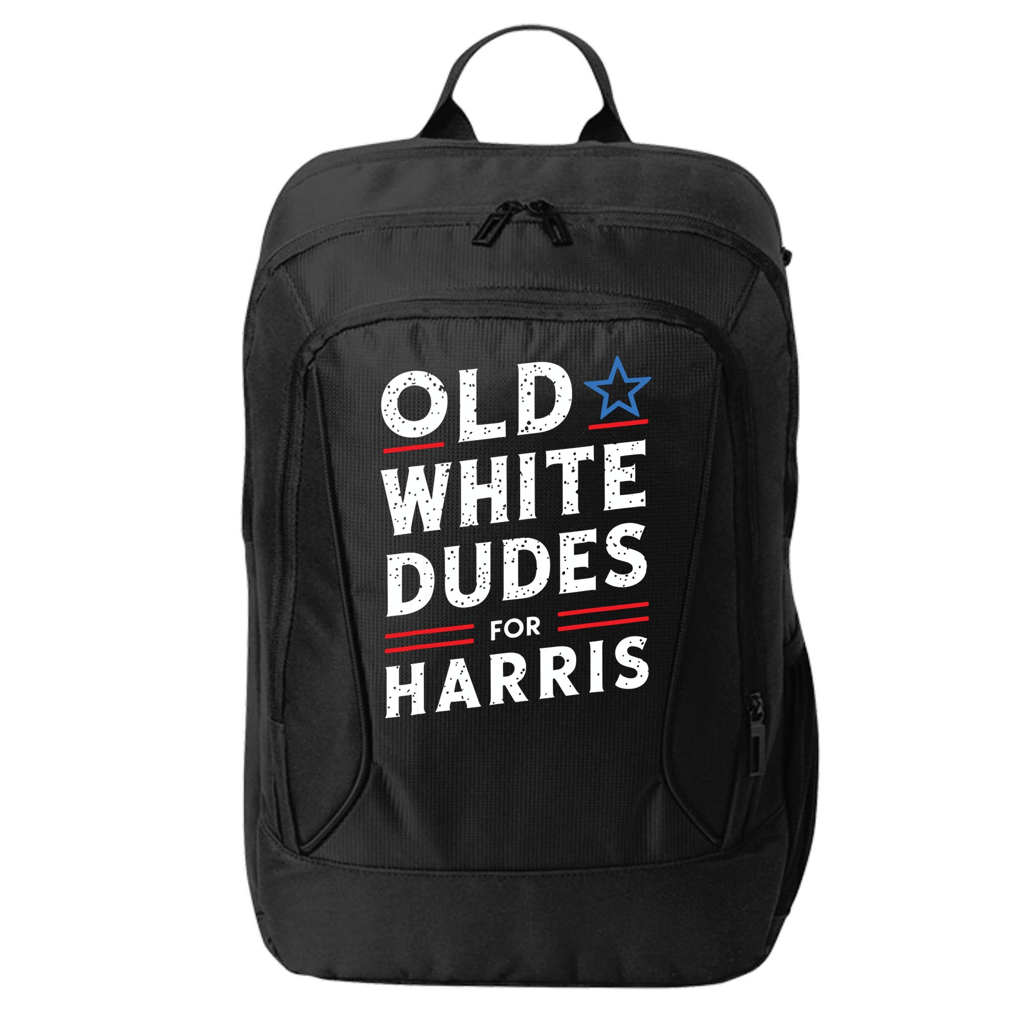 Old White Dudes For Harris Kamala 2024 City Backpack