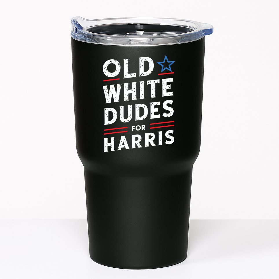 Old White Dudes For Harris Kamala 2024 Tumbler