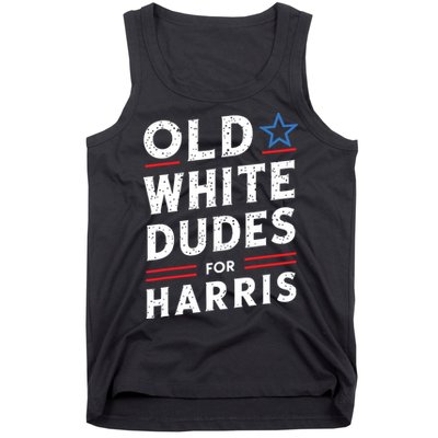 Old White Dudes For Harris Kamala 2024 Tank Top