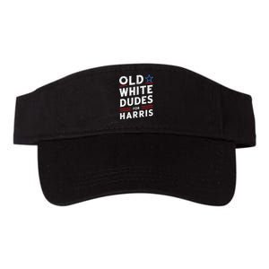 Old White Dudes For Harris Kamala 2024 Valucap Bio-Washed Visor