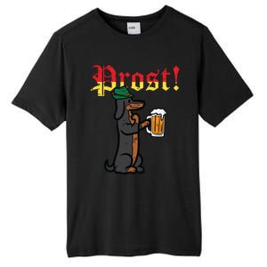 Oktoberfest Wiener Dog Prost German Costume Tall Fusion ChromaSoft Performance T-Shirt