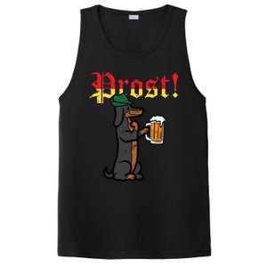 Oktoberfest Wiener Dog Prost German Costume PosiCharge Competitor Tank