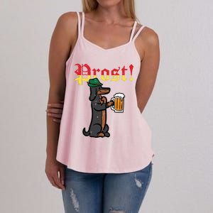 Oktoberfest Wiener Dog Prost German Costume Women's Strappy Tank