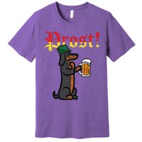 Oktoberfest Wiener Dog Prost German Costume Premium T-Shirt