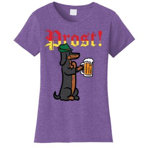 Oktoberfest Wiener Dog Prost German Costume Women's T-Shirt