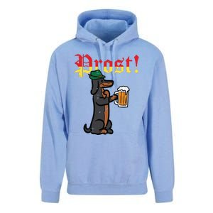 Oktoberfest Wiener Dog Prost German Costume Unisex Surf Hoodie