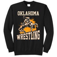 Oklahoma Wrestling Dad Mom Gift For Wrestler Son Sweatshirt