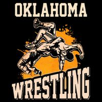Oklahoma Wrestling Dad Mom Gift For Wrestler Son Womens Tank Top