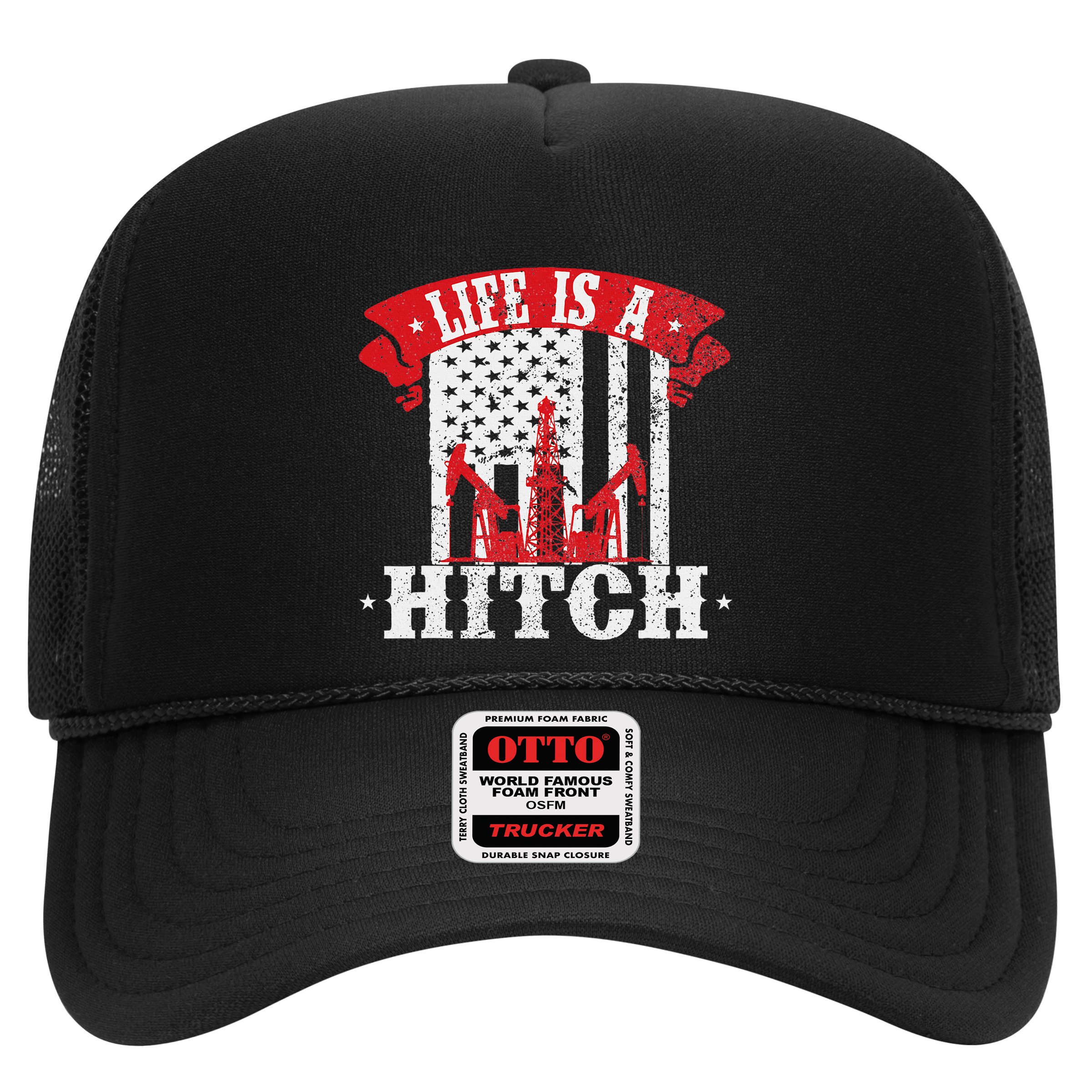 Oilfield Worker Driller Fracker Oilman Oil Rig Hat