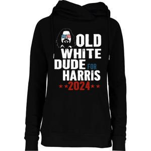 Old White Dudes For Kamala Harris Sunglasses Usa Man Womens Funnel Neck Pullover Hood