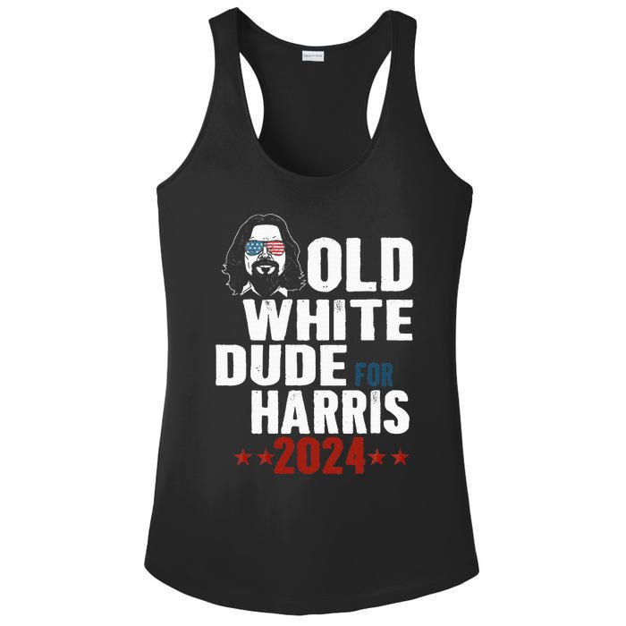 Old White Dudes For Kamala Harris Sunglasses Usa Man Ladies PosiCharge Competitor Racerback Tank