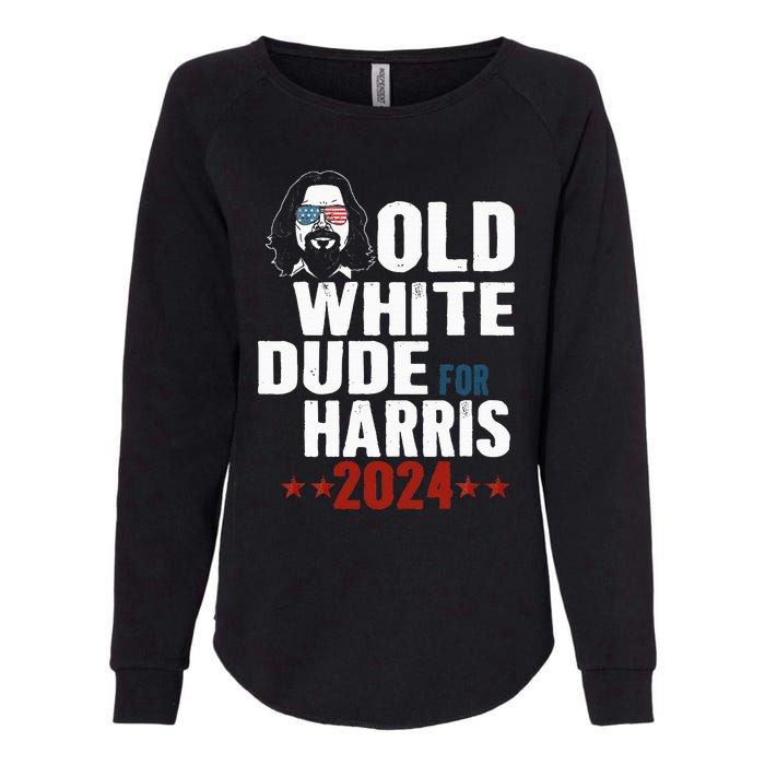 Old White Dudes For Kamala Harris Sunglasses Usa Man Womens California Wash Sweatshirt