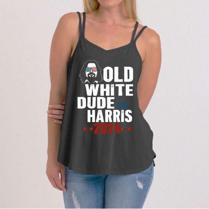 Old White Dudes For Kamala Harris Sunglasses Usa Man Women's Strappy Tank