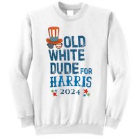 Old White Dude For Kamala Harris President 2024 Sweatshirt