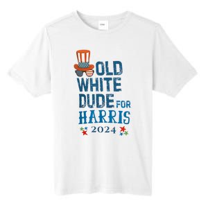 Old White Dude For Kamala Harris President 2024 Tall Fusion ChromaSoft Performance T-Shirt