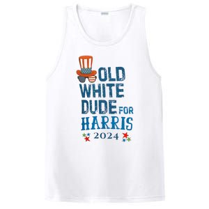 Old White Dude For Kamala Harris President 2024 PosiCharge Competitor Tank