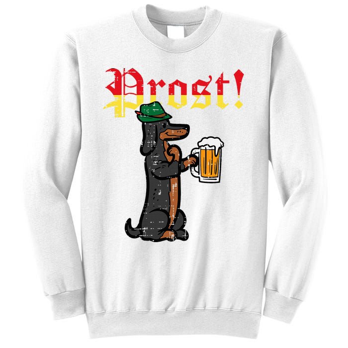 Oktoberfest Wiener Dog Prost German Costume Sweatshirt