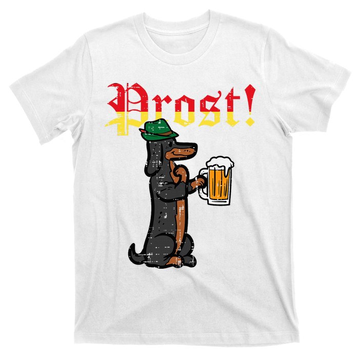 Oktoberfest Wiener Dog Prost German Costume T-Shirt