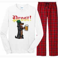 Oktoberfest Wiener Dog Prost German Costume Long Sleeve Pajama Set