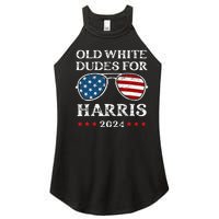 Old White Dudes For Harris Sunglasses Dad Papa For Kamala Women's Perfect Tri Rocker Tank