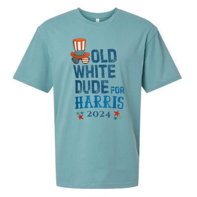 Old White Dude For Kamalaharris President 2024 Sueded Cloud Jersey T-Shirt