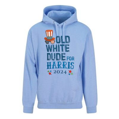 Old White Dude For Kamalaharris President 2024 Unisex Surf Hoodie