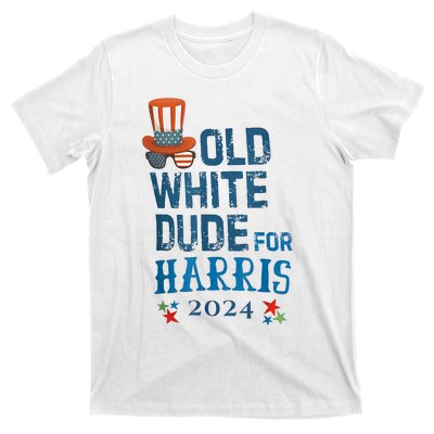 Old White Dude For Kamalaharris President 2024 T-Shirt