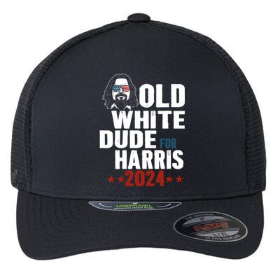 Old White Dudes For Kamala Harris Sunglasses Usa Man Flexfit Unipanel Trucker Cap