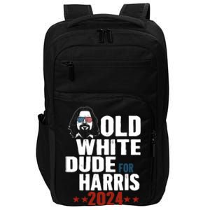 Old White Dudes For Kamala Harris Sunglasses Usa Man Impact Tech Backpack