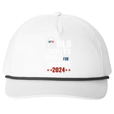 Old White Dudes For Kamala Harris Sunglasses Usa Man Snapback Five-Panel Rope Hat