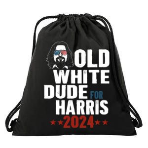 Old White Dudes For Kamala Harris Sunglasses Usa Man Drawstring Bag