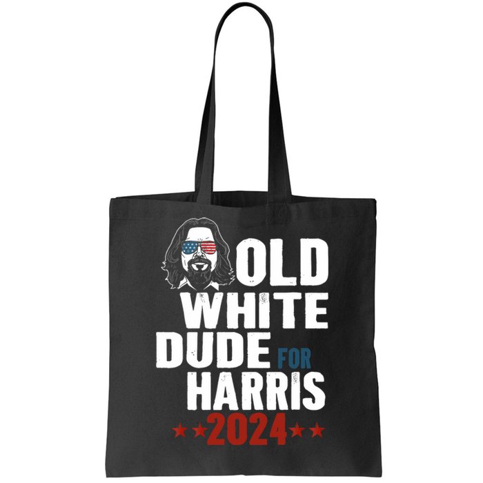 Old White Dudes For Kamala Harris Sunglasses Usa Man Tote Bag