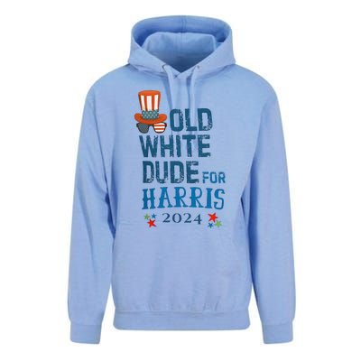 Old White Dude For Kamala Harris President 2024 Unisex Surf Hoodie