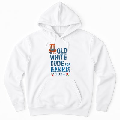 Old White Dude For Kamala Harris President 2024 Hoodie