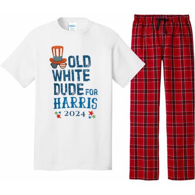 Old White Dude For Kamala Harris President 2024 Pajama Set